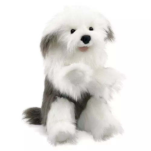 Folkmanis Sheepdog Hand Puppet