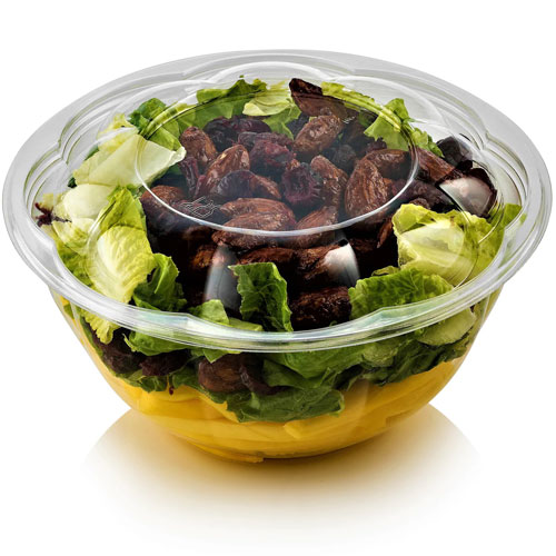 Green Direct Salad Bowls With Lids