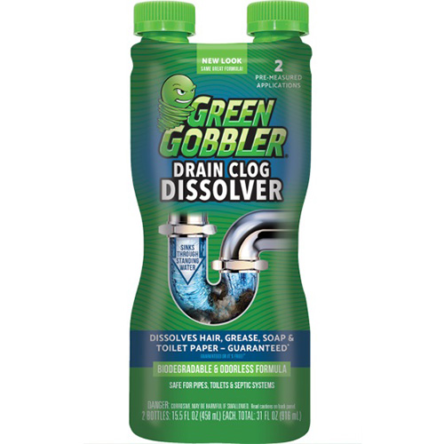Green Gobbler Drain Clog Dissolver