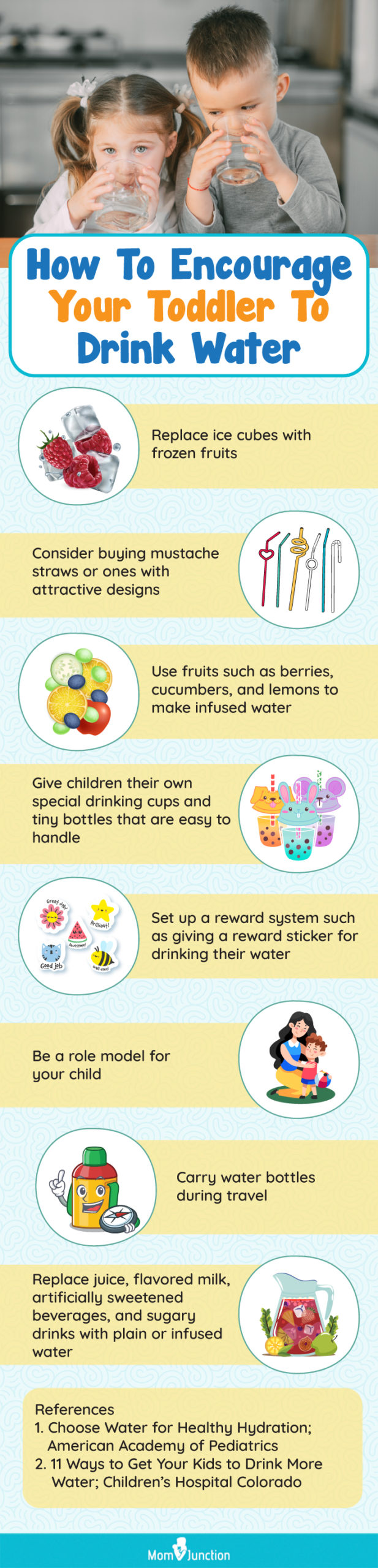 how to encourage your toddler to drink water (infographic)