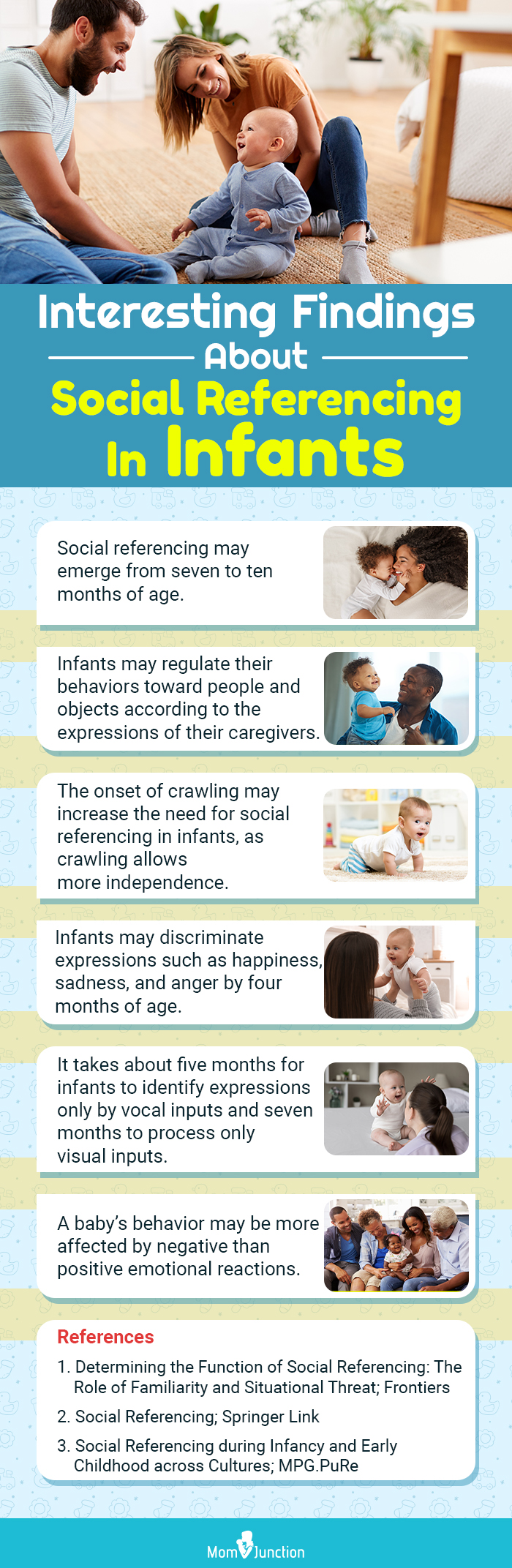 interesting findings about social referencing in infants (infographic)