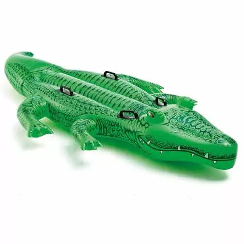 Intex Giant Gator Ride-On Inflatable Pool Float