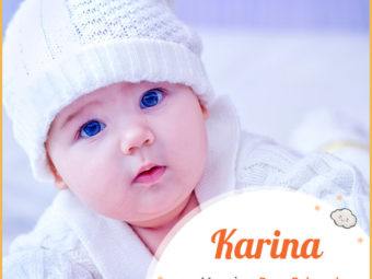 Karina meaning Pure, Beloved