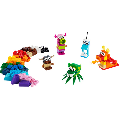 Lego Classic Creative Monsters Building Set Toy