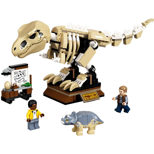 Lego Jurassic World T. rex Dinosaur Fossil Exhibition