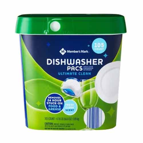 Member's Mark Ultimate Clean Dishwasher Pacs