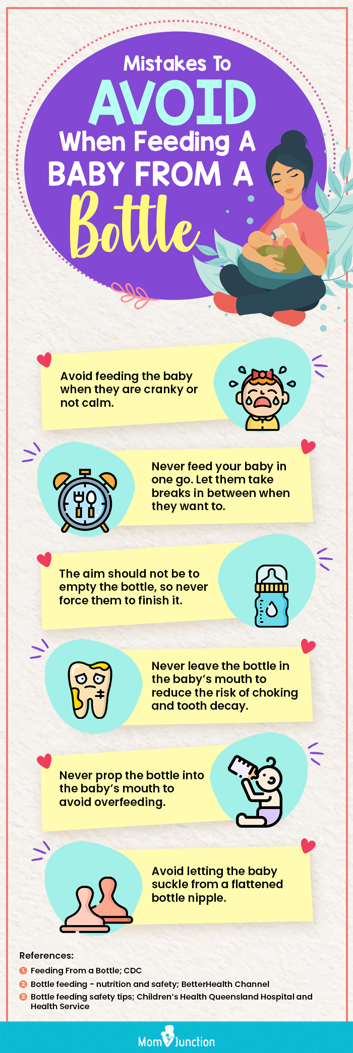 Mistakes To Avoid When Feeding A Baby From A Bottle 2(infographic)