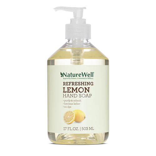 Nature Well Refreshing Lemon Liquid Hand Soap