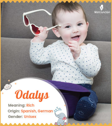 Odalys meaning someone wealthy
