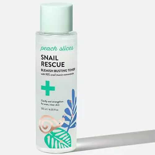 Peach Slices Snail Rescue Blemish Busting Toner