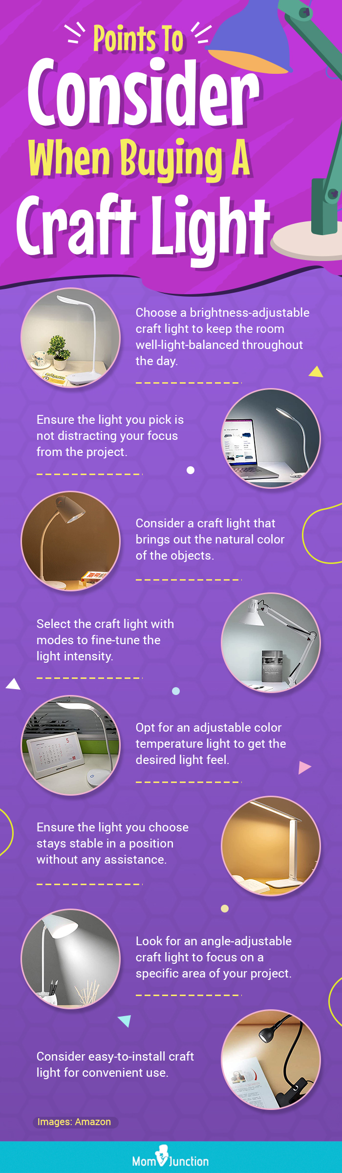 Points-To-Consider-When-Buying-A-Craft-Light (infographic)