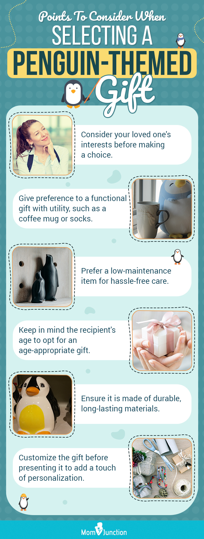 Points-To-Consider-When-Selecting-A-Penguin-Themed-Gift (infographic)