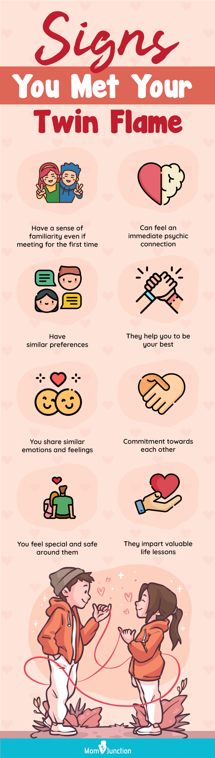 signs you met your twin flame (infographic)