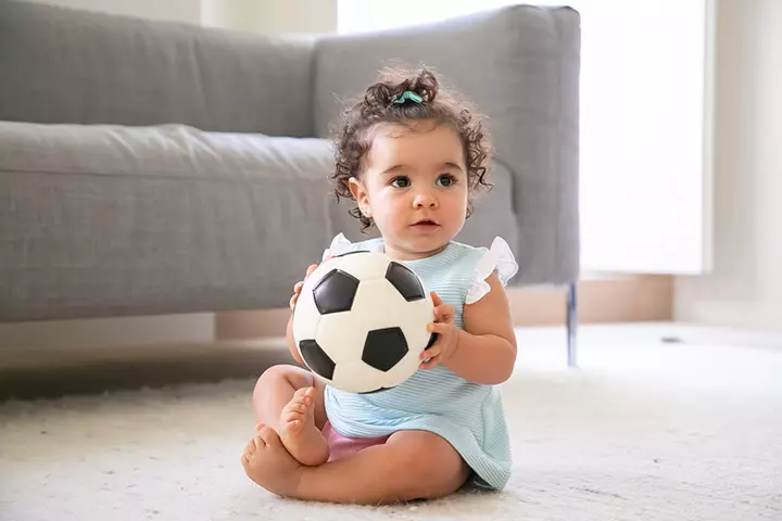 Sports baby 1st birthday photoshoot ideas