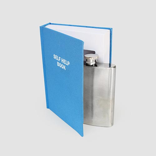 Suck UK Blue Secret Hip Flask