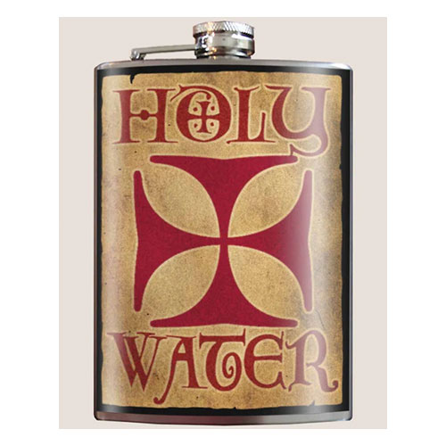 Trixie and Milo Holy Water Flask