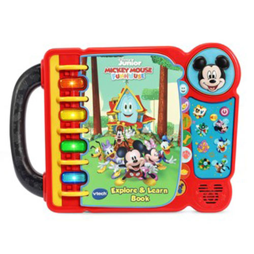 VTech Disney Mickey Mouse Funhouse Explore And Learn Book