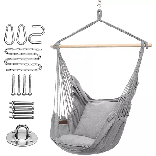 Y-Stop Hammock Chair Hanging Rope Swing