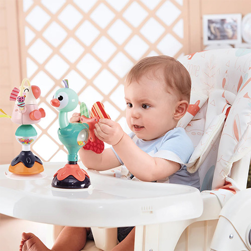 iPlay, iLearn Baby High Chair Toys With Suction Cup