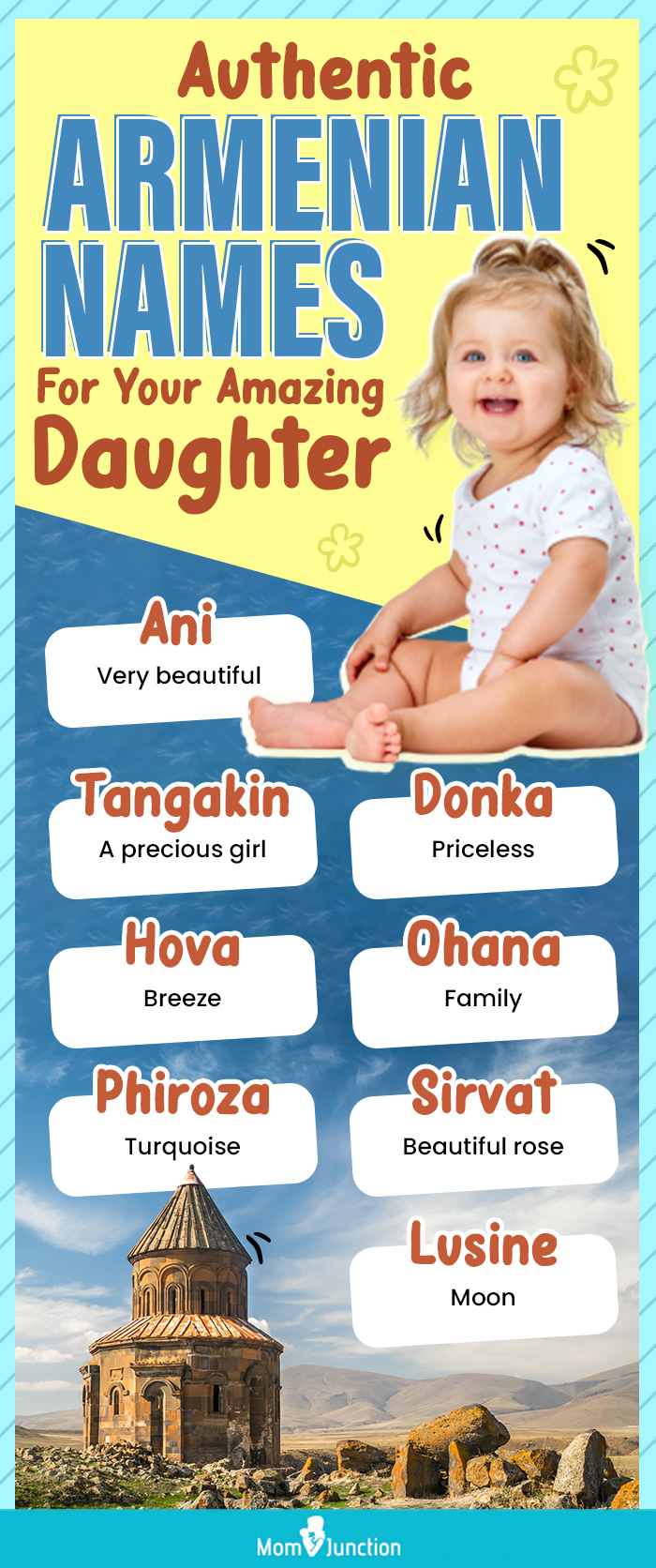 authentic armenian names for your amazing daughter (infographic)