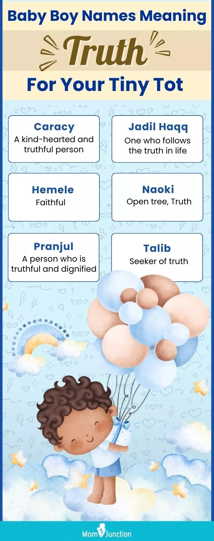baby boy names meaning truth for your tiny tot(infographic)