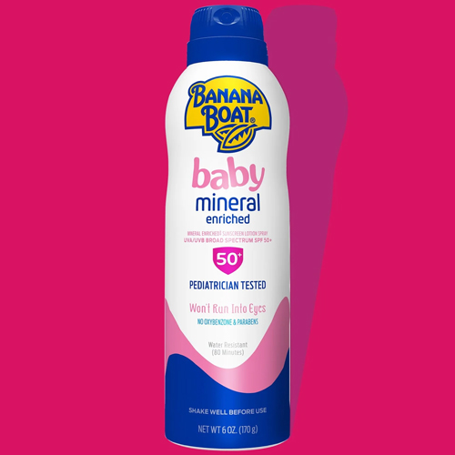 Banana Boat Kids Mineral Enriched Sunscreen Lotion Spray