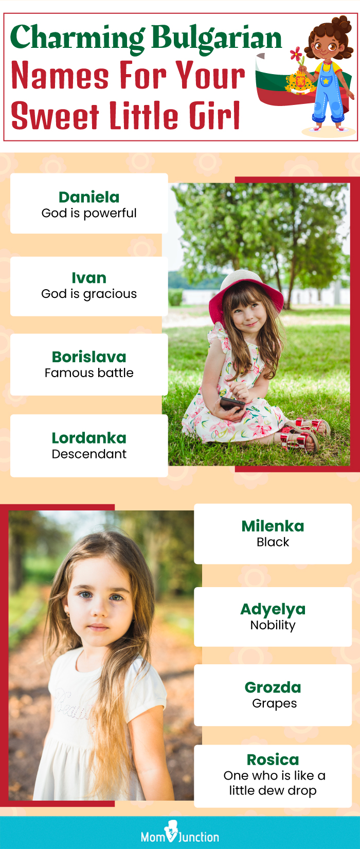 charming bulgarian names for your sweet little girl (infographic)
