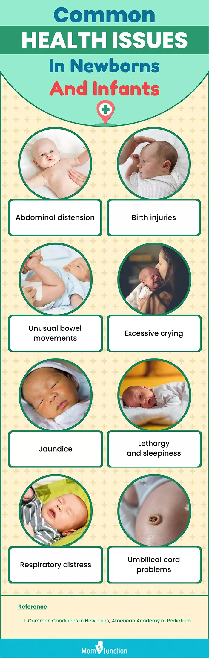  common health issues in newborns and infants(infographic)