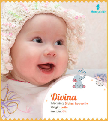 Divina means divine