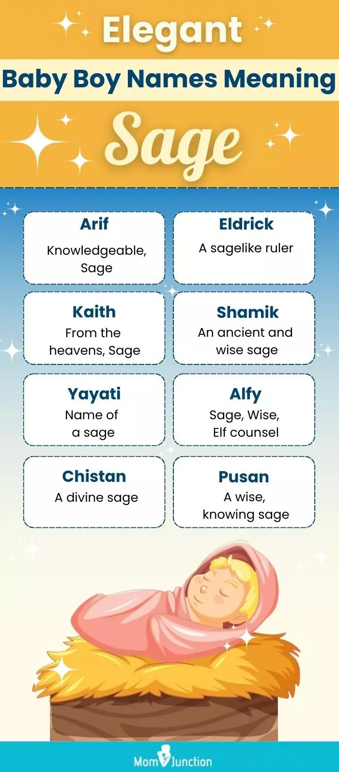 elegant baby boy names meaning sage(infographic)