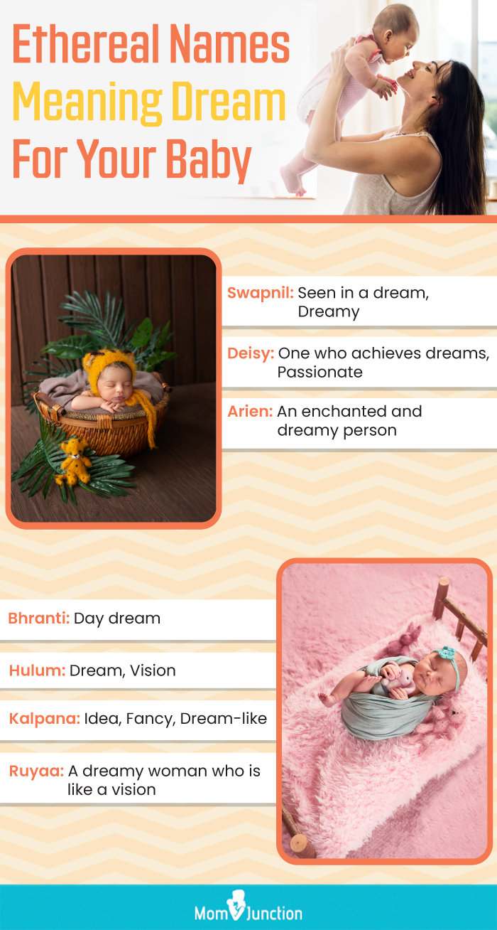 ethereal names meaning dream for your baby (infographic)