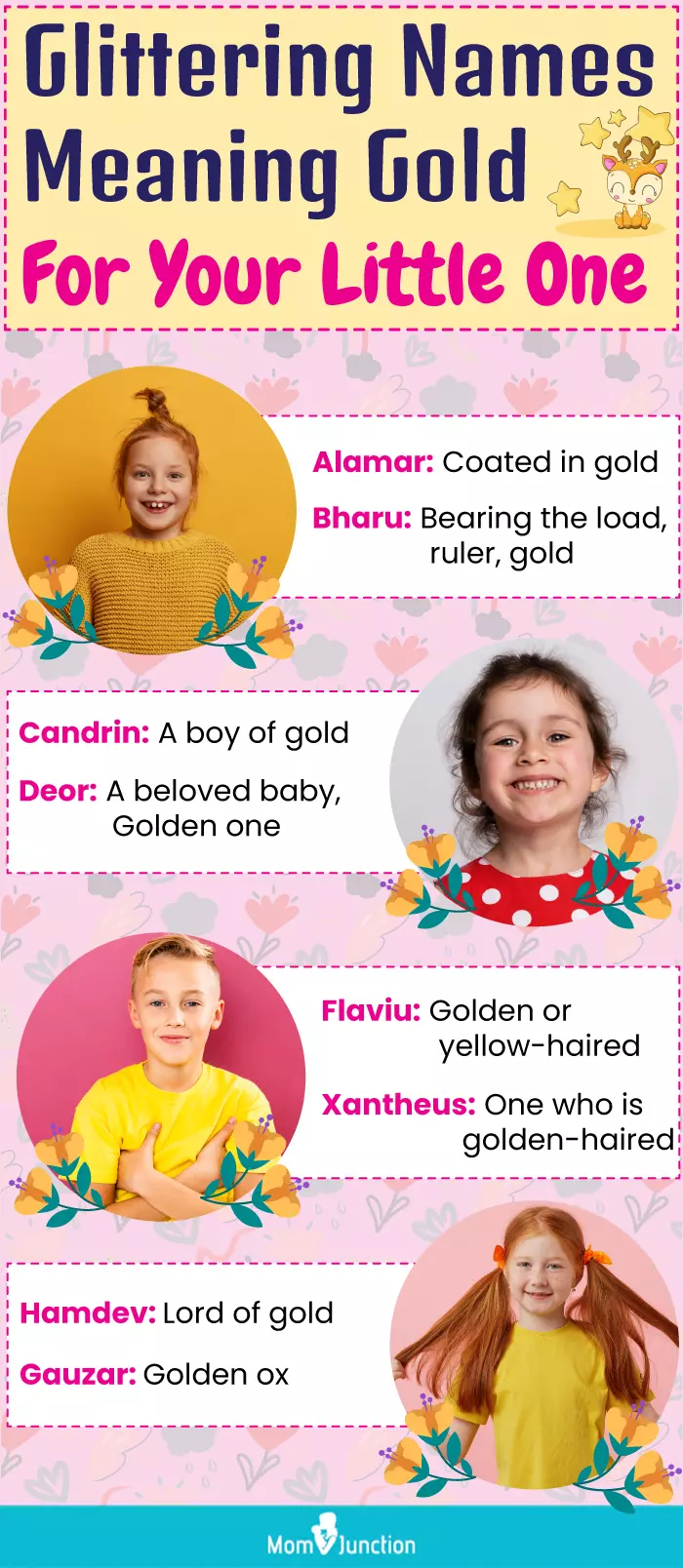 glittering names meaning gold for your little one (infographic)