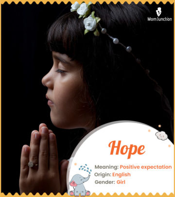 Hope, positive expectation