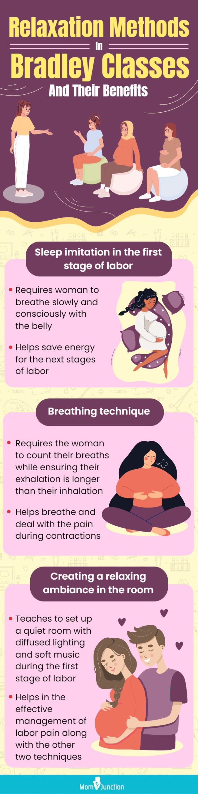 relaxation methods in bradley classes and their benefits (infographic)