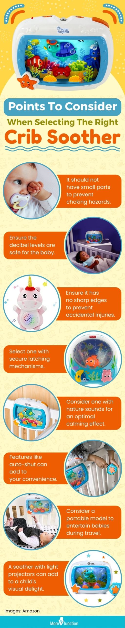 Points To Consider When Selecting The Right Crib Soother (infographic)