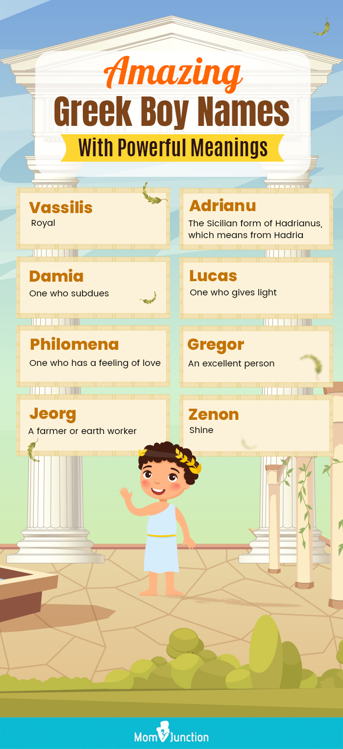 amazing greek boy names with powerful meanings (infographic)