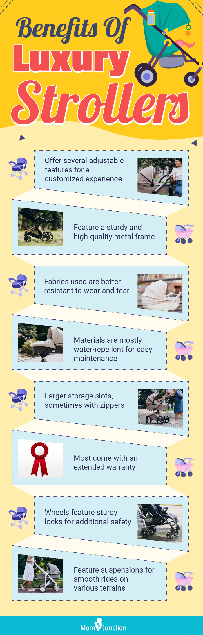 Benefits Of Luxury Strollers (infographic)
