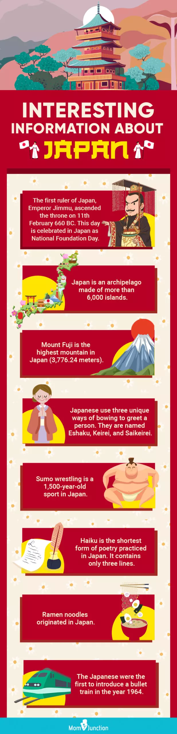 interesting information about japan for children (infographic)