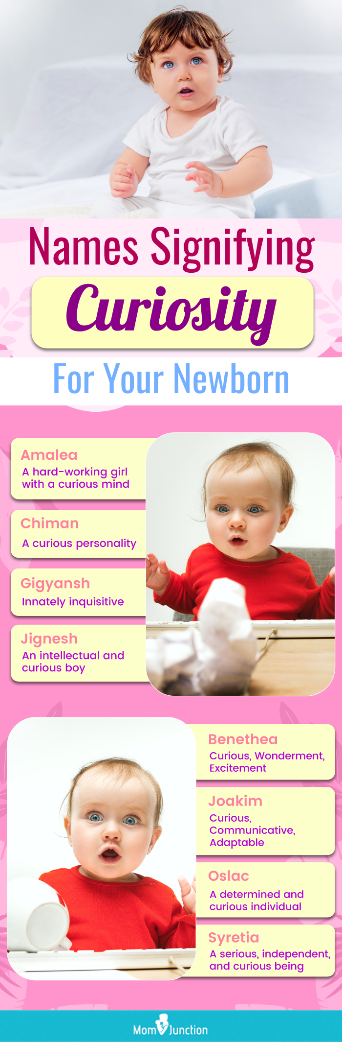 names signifying curiosity for your newborn (infographic)