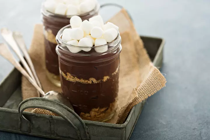 No Bake S’mores, baby shower dessert