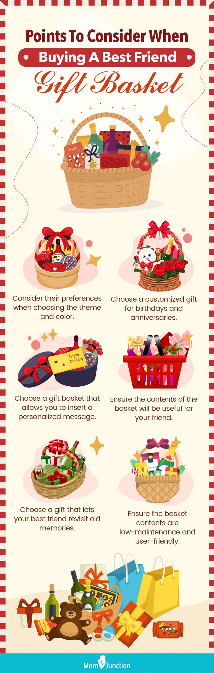 Points To Consider When Buying A Best Friend Gift Basket (infographic)