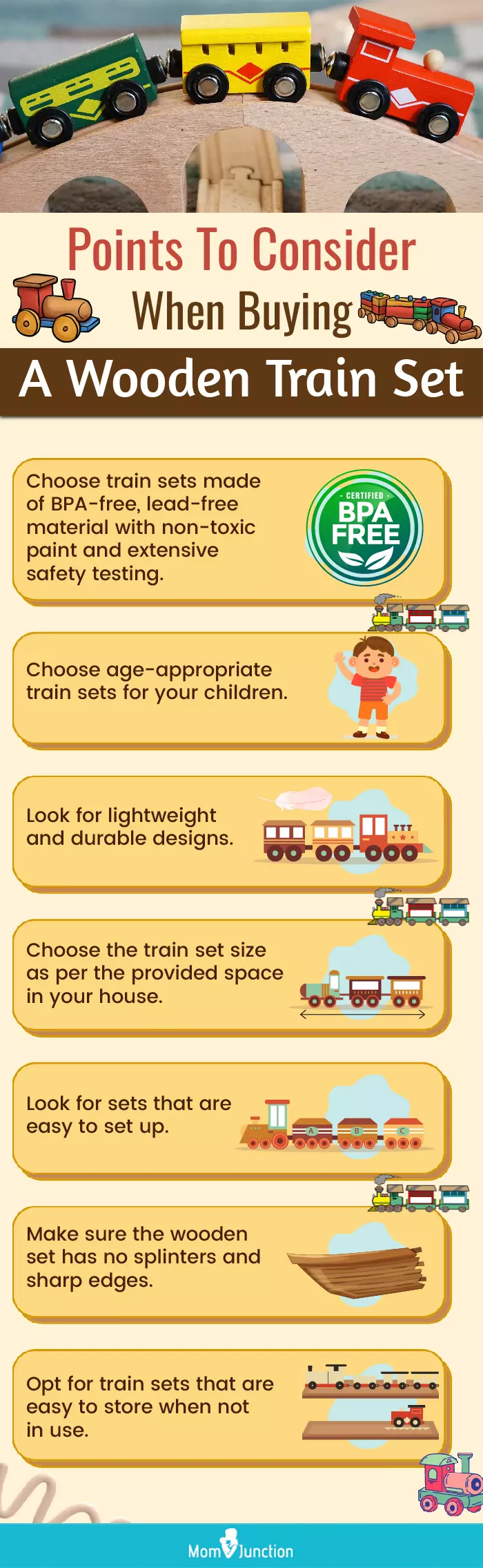 Points To Consider When Buying A Wooden Train Set (infographic)