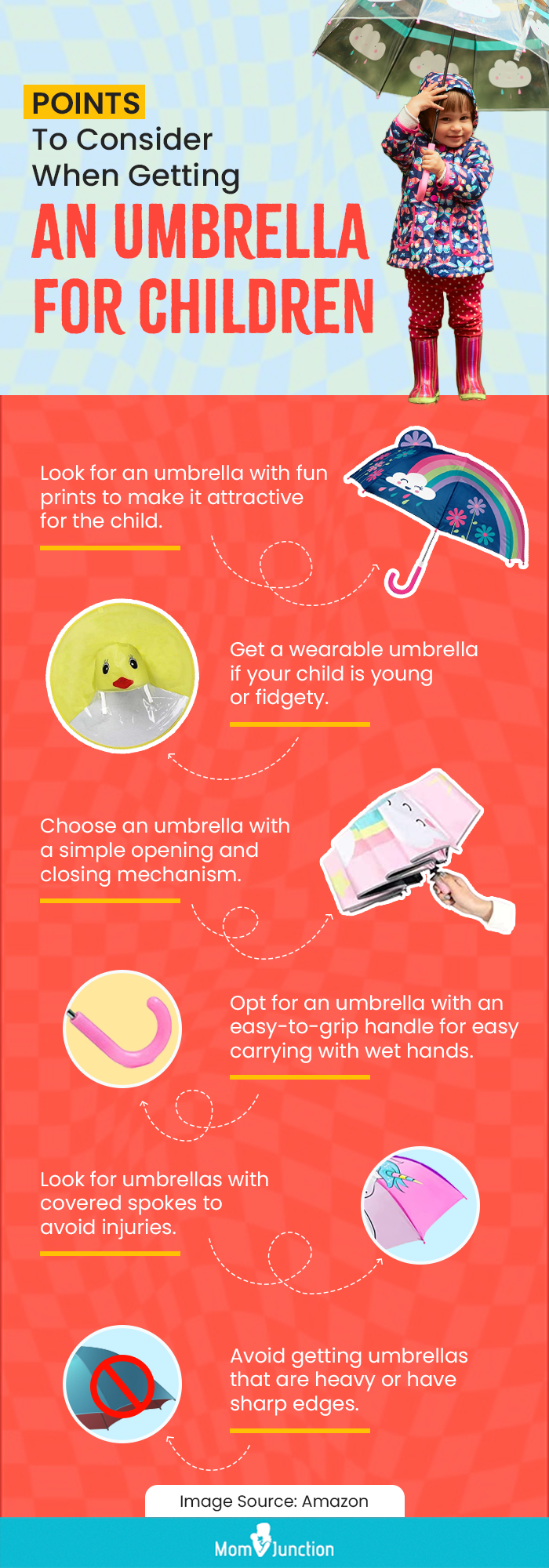 Points To Consider When Getting An Umbrella For Children (infographic)