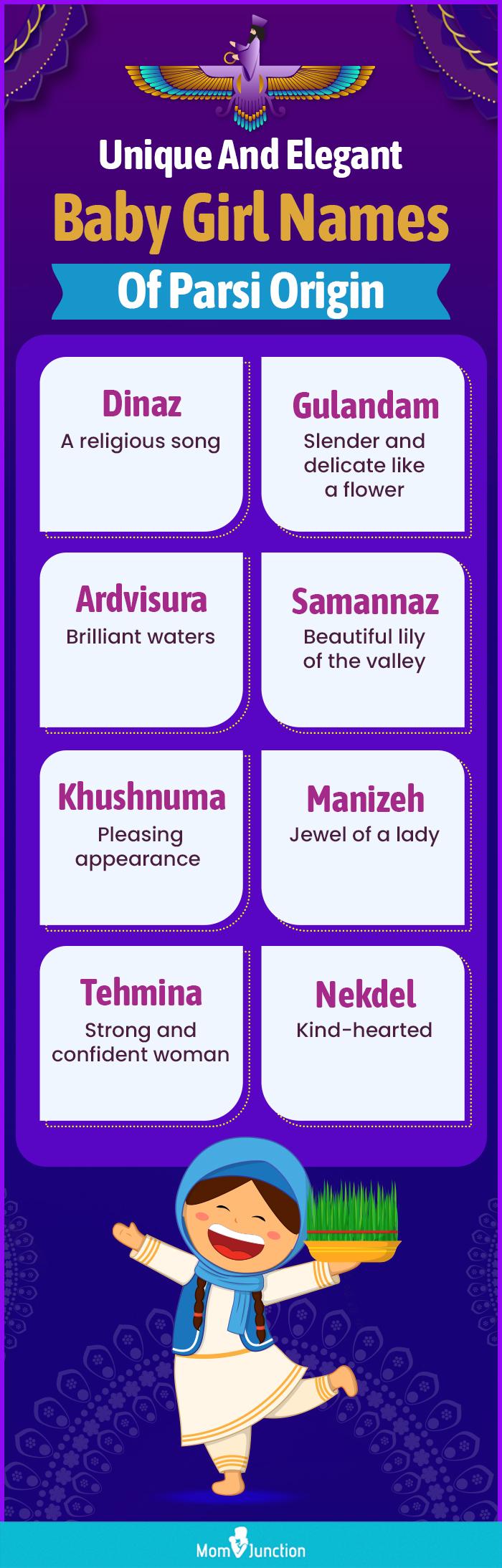 67 Pleasant Parsi Girl Names With Meanings | Momjunction | MomJunction