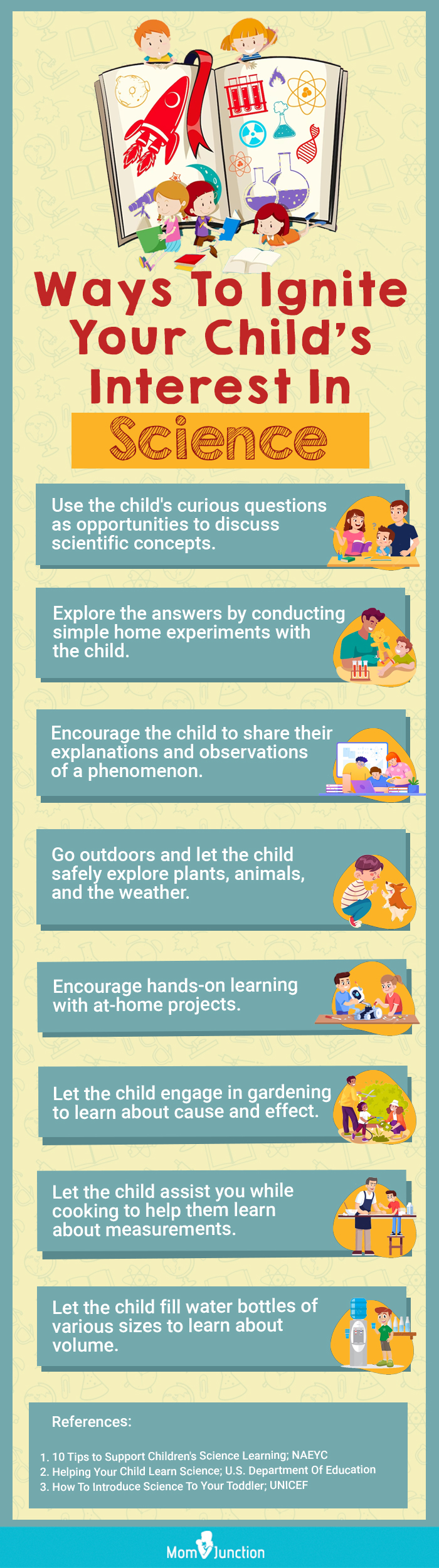 Ways To Ignite Your Child’s Interest In Science (infographic)