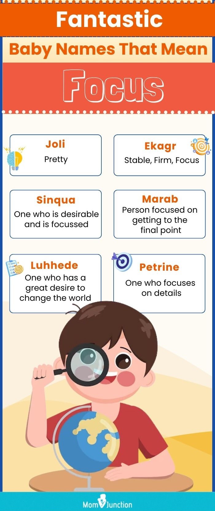 c fantastic baby names that mean focus (infographic)