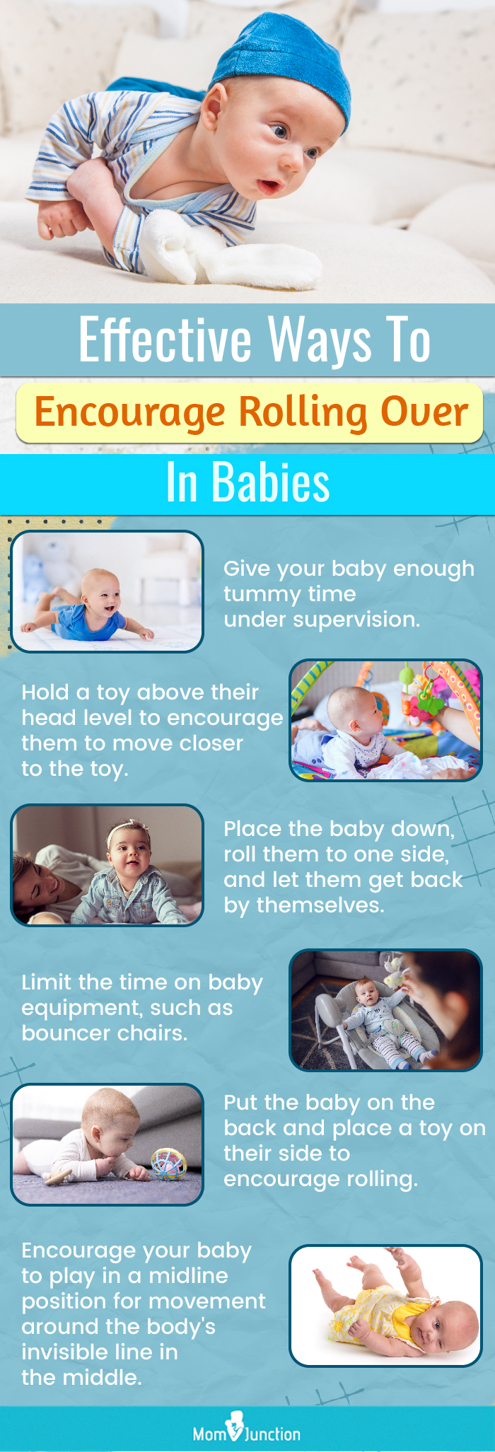 Reposition and roll 'em over: Tummy time matters