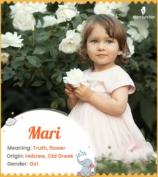 Mari signifies blossoming truths and divine maternity.