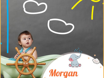 Morgan meaning born of the sea