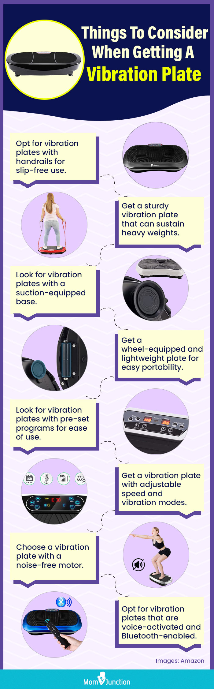Things To Consider When Getting A Vibration Plate (infographic)